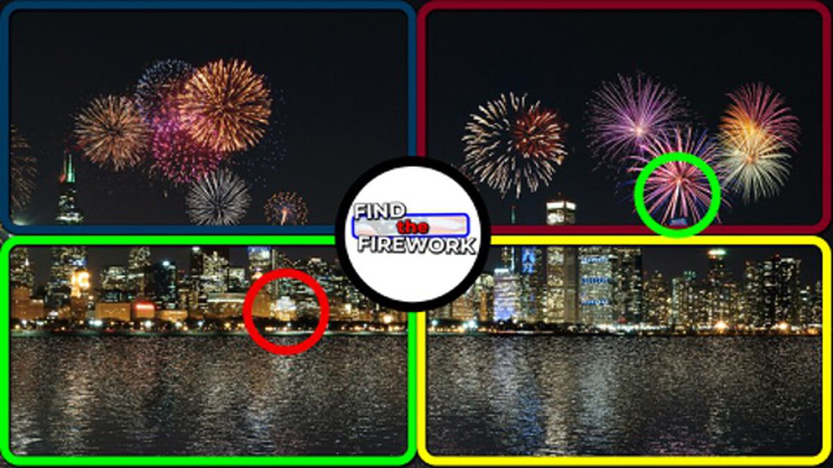 Find the Firework - 4 Corners Game image number 4